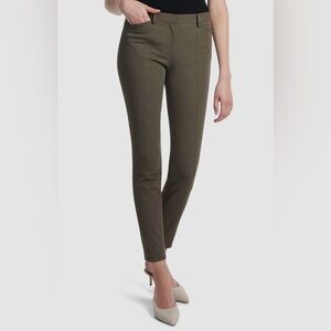Theory Olive Stretch Slim Women's Ankle Pants, size 6